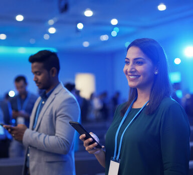 Etkinlik Yönetimi İçin <br>QR Karekodlu Mobil Geçiş